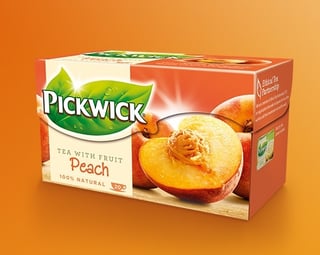 pickwick black tea peach packshot