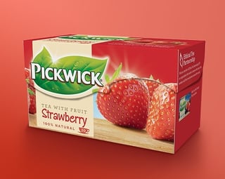 pickwick black tea strawberry packshot