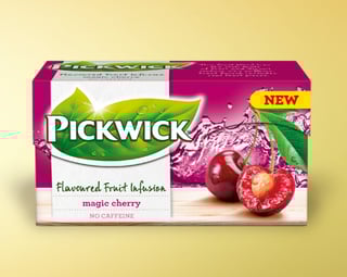 pickwick fruit tea cherry packshot