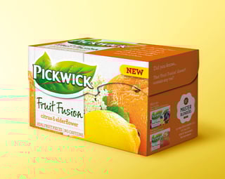 pickwick fruit tea citrus elderflower packshot